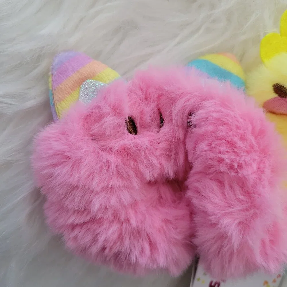 Claire's Fuzzy Animal Scrunchies Set